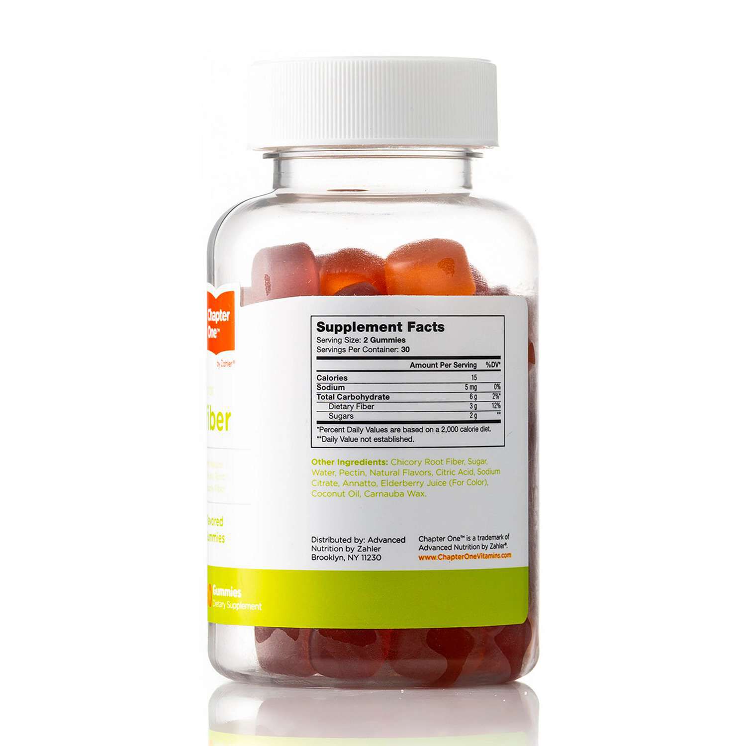 Chapter One&trade; F is for Fiber - 60 Gummies (30 Servings)